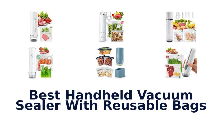 best handheld vacuum sealer with reusable bags