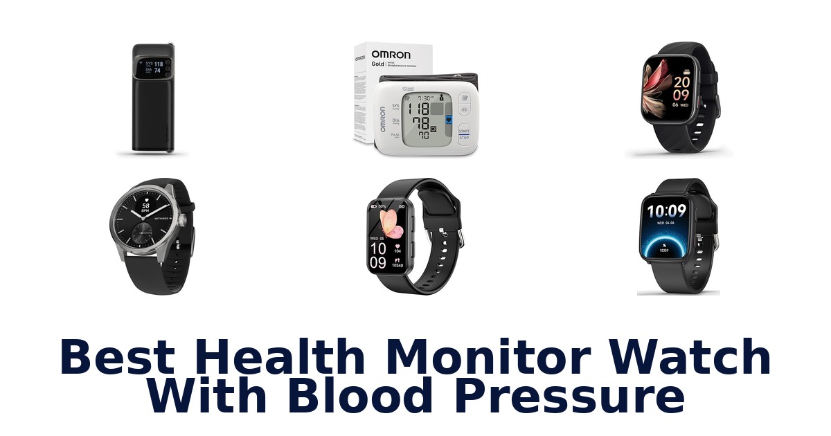 best health monitor watch with blood pressure