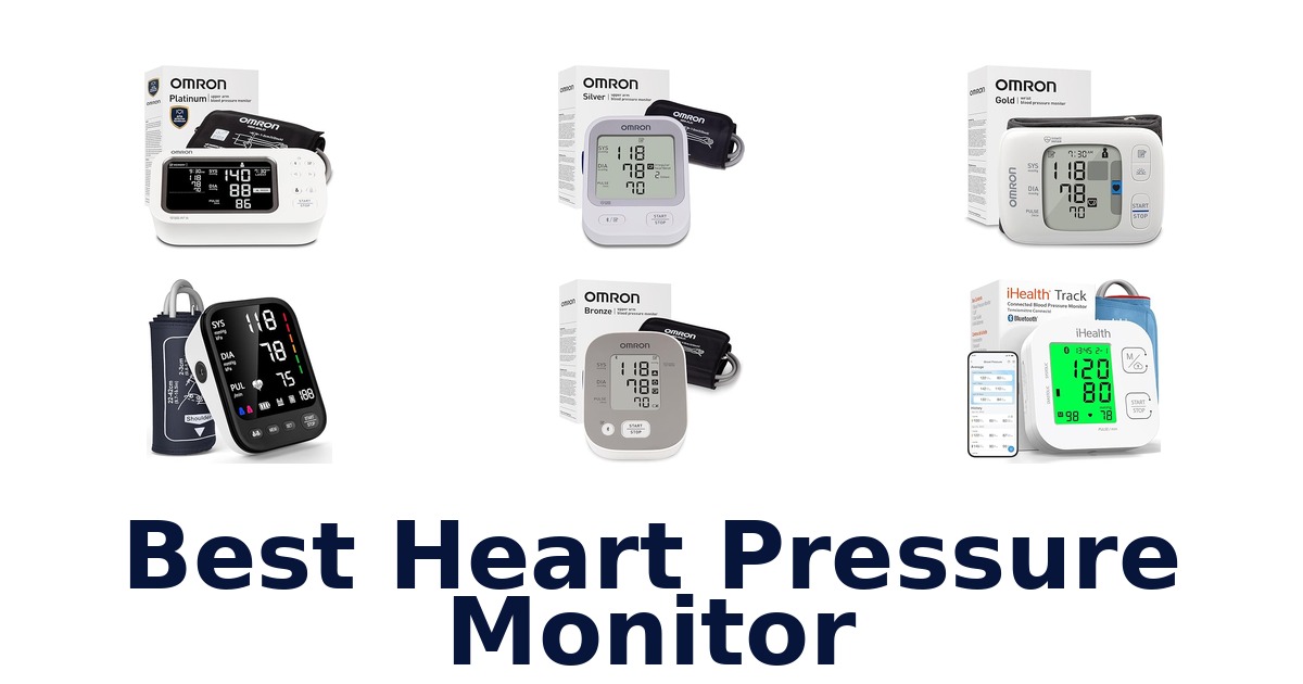 best heart pressure monitor