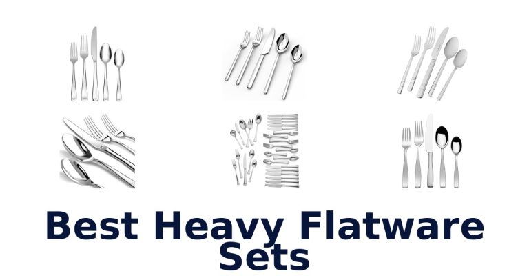best heavy flatware sets