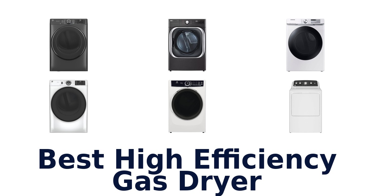 best high efficiency gas dryer