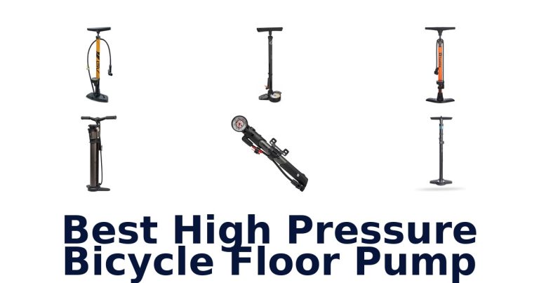 best high pressure bicycle floor pump