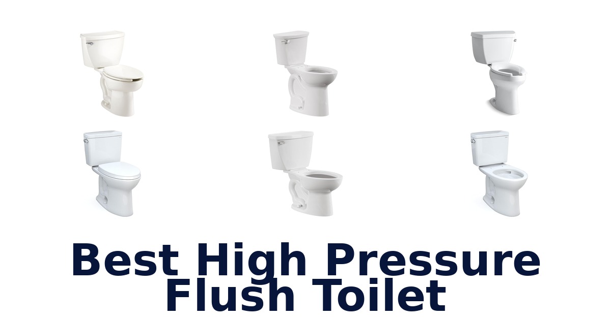best high pressure flush toilet