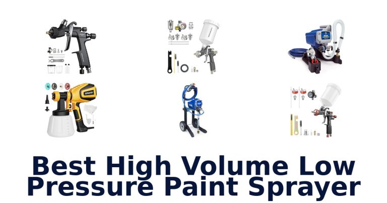 best high volume low pressure paint sprayer