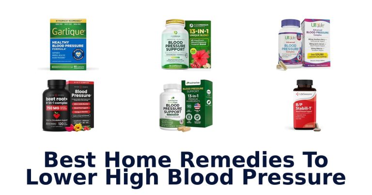 best home remedies to lower high blood pressure