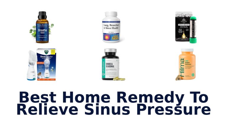 best home remedy to relieve sinus pressure
