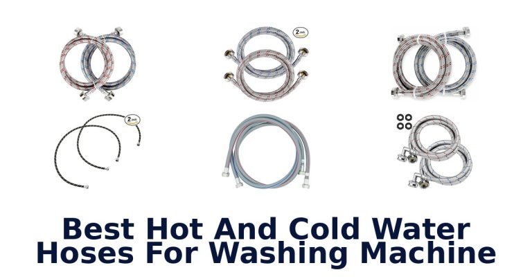 best hot and cold water hoses for washing machine