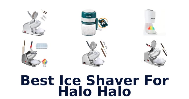 best ice shaver for halo halo