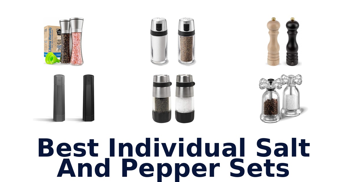 best individual salt and pepper sets