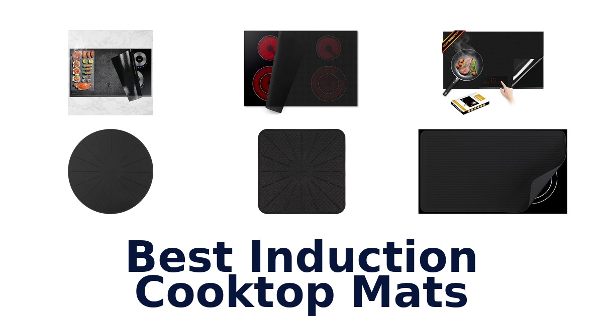 best induction cooktop mats