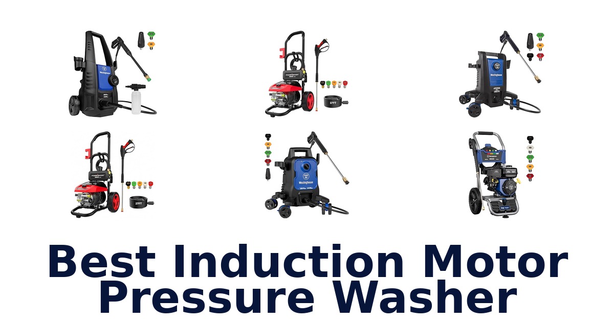 best induction motor pressure washer