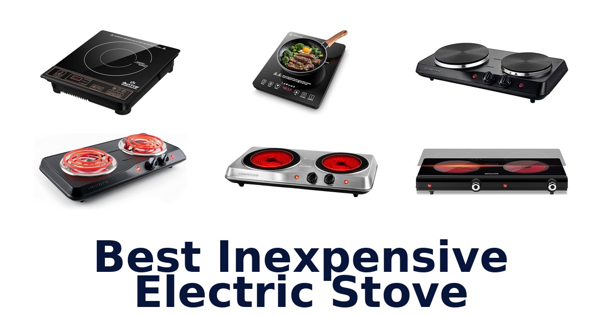 best inexpensive electric stove