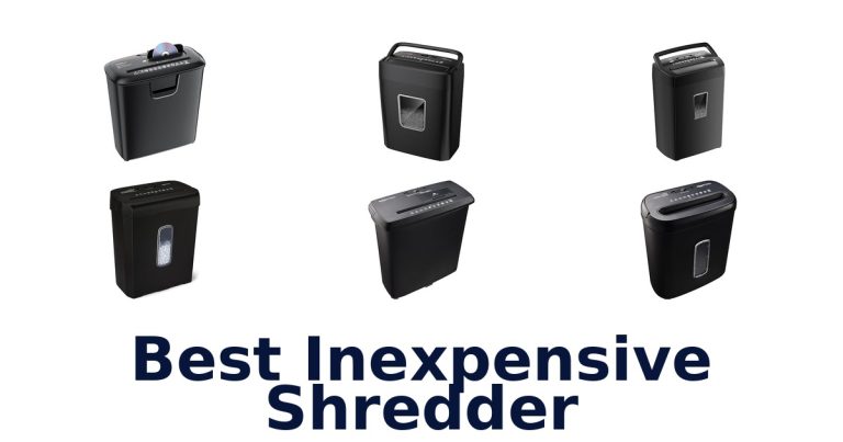 best inexpensive shredder