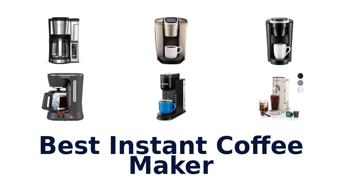 best instant coffee maker
