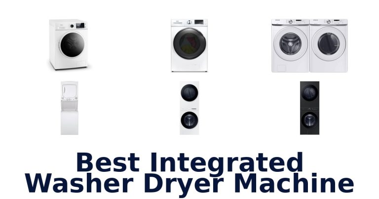 best integrated washer dryer machine