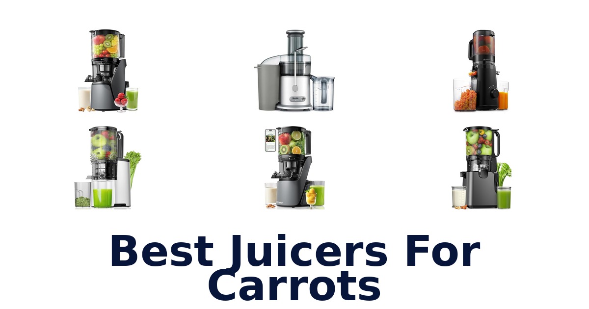 best juicers for carrots