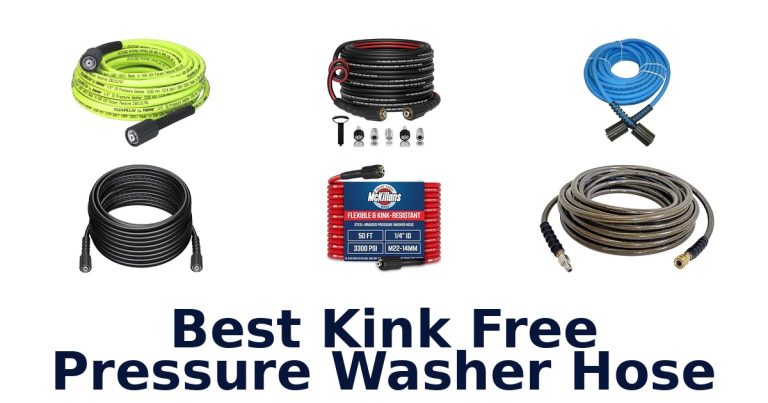best kink free pressure washer hose