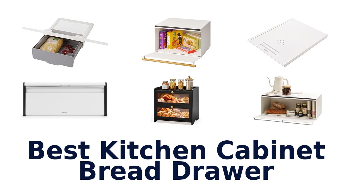 best kitchen cabinet bread drawer