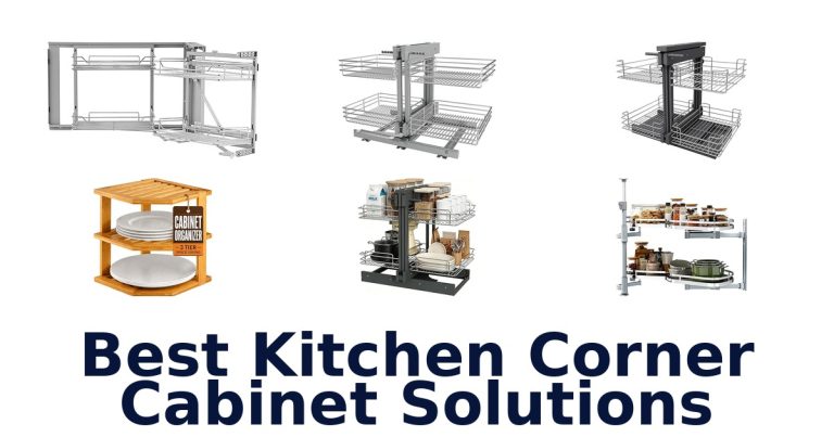 best kitchen corner cabinet solutions