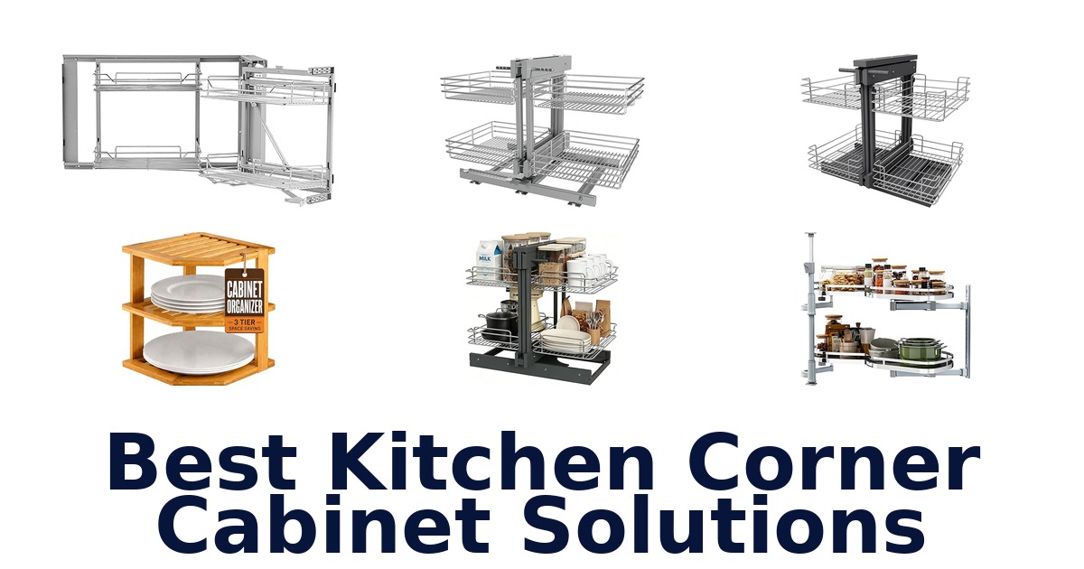 best kitchen corner cabinet solutions