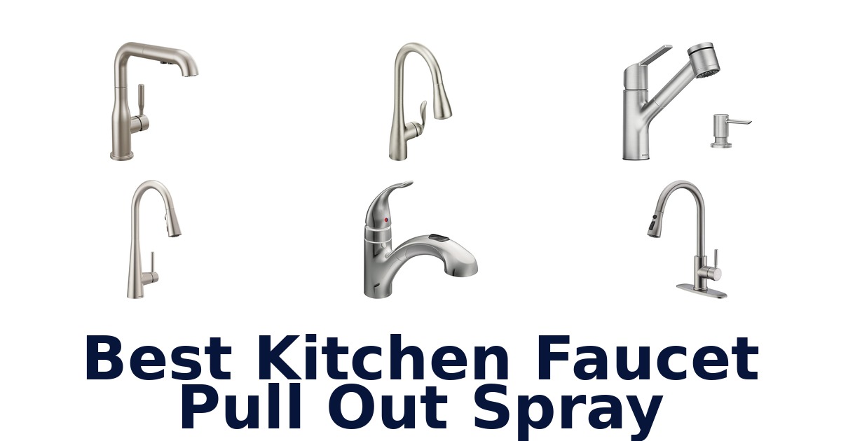 best kitchen faucet pull out spray