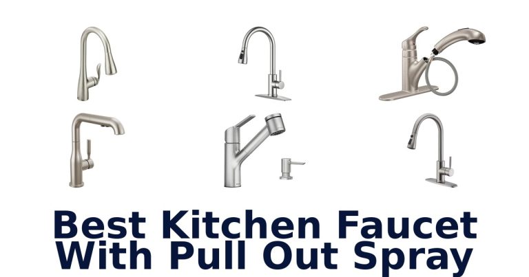 best kitchen faucet with pull out spray