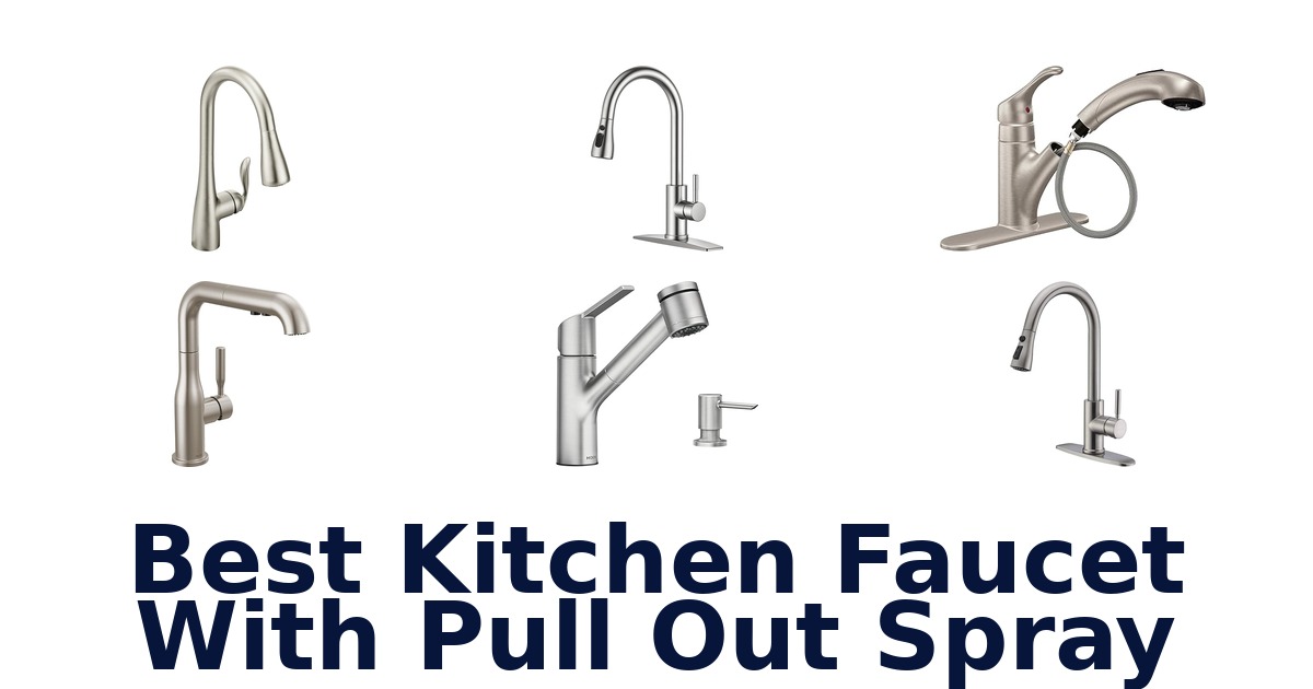 best kitchen faucet with pull out spray