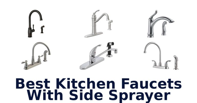 best kitchen faucets with side sprayer
