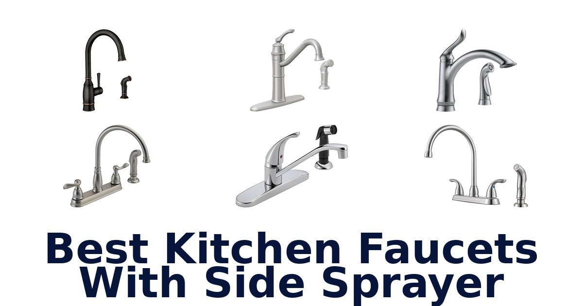 best kitchen faucets with side sprayer