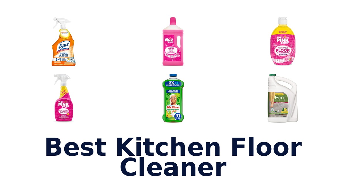 best kitchen floor cleaner