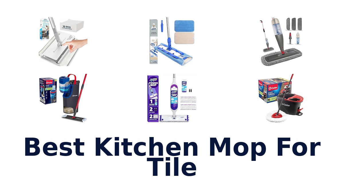 best kitchen mop for tile
