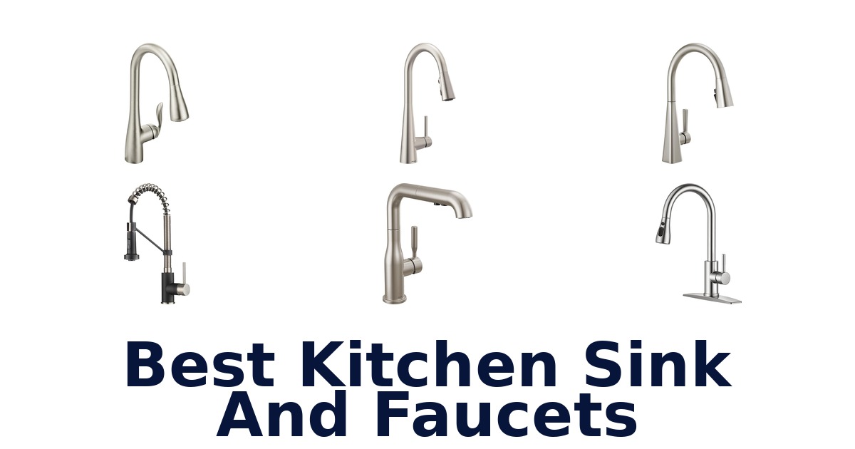 best kitchen sink and faucets