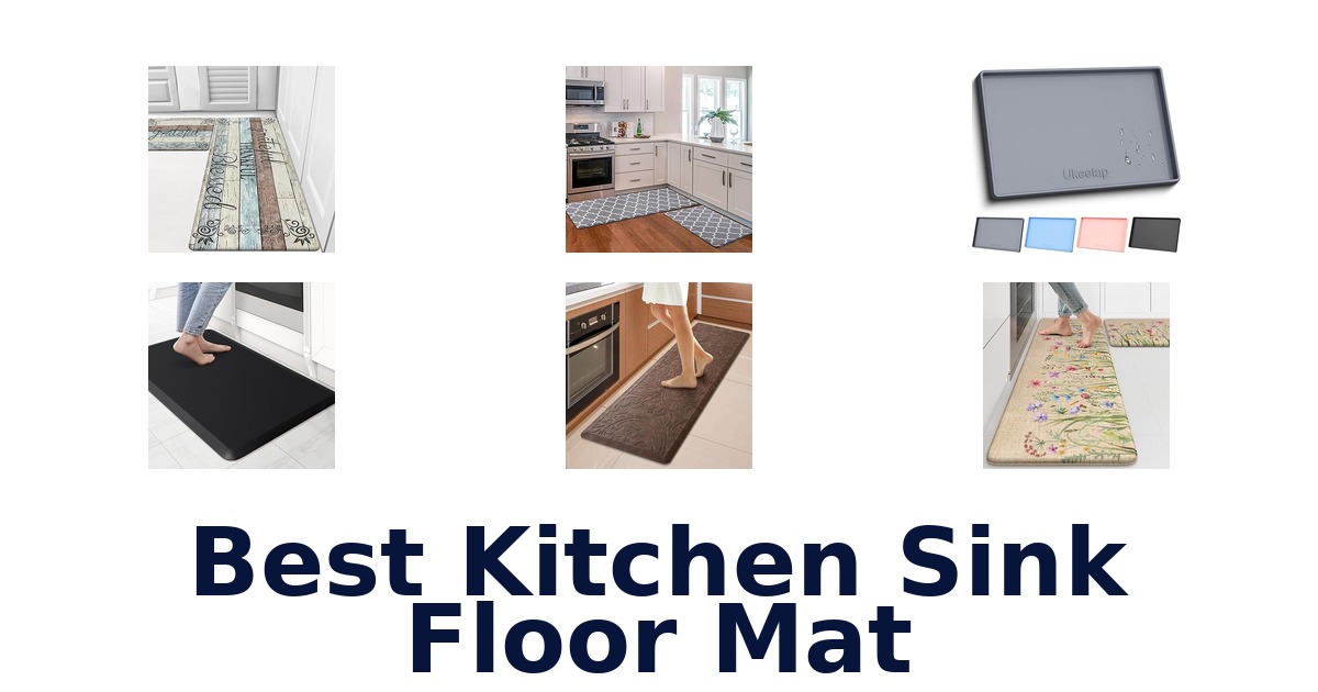 best kitchen sink floor mat