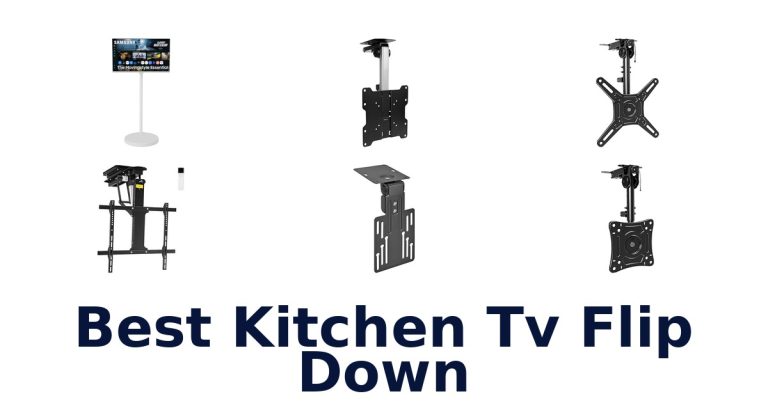 best kitchen tv flip down