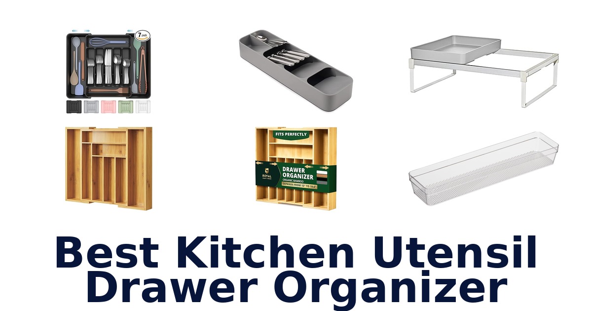 best kitchen utensil drawer organizer