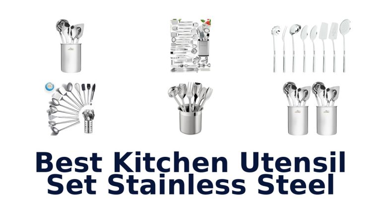 best kitchen utensil set stainless steel
