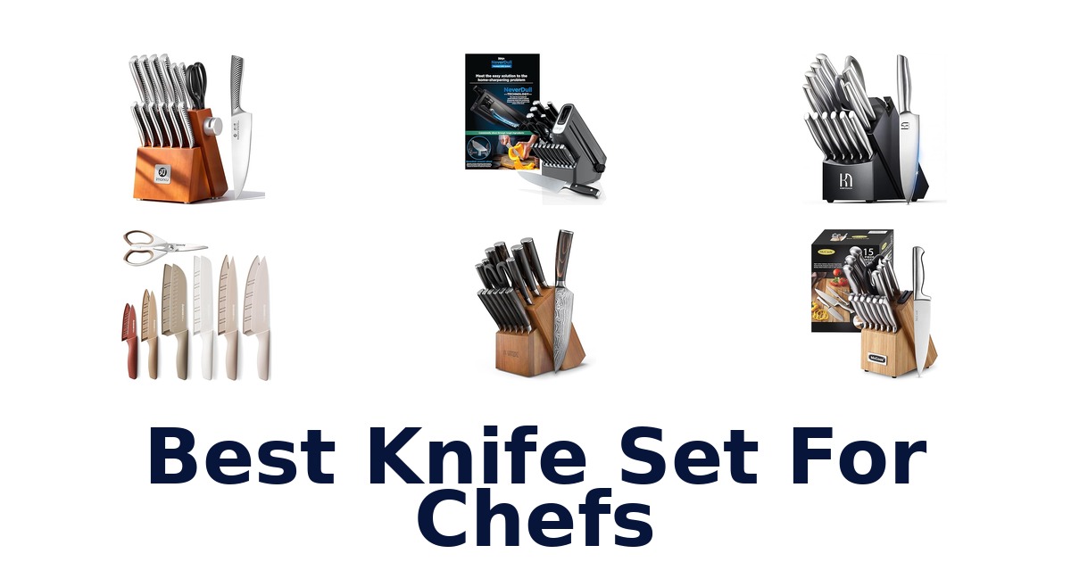 best knife set for chefs