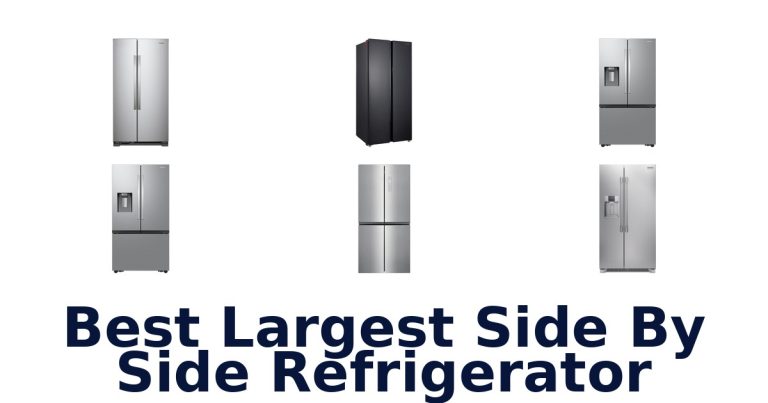 best largest side by side refrigerator