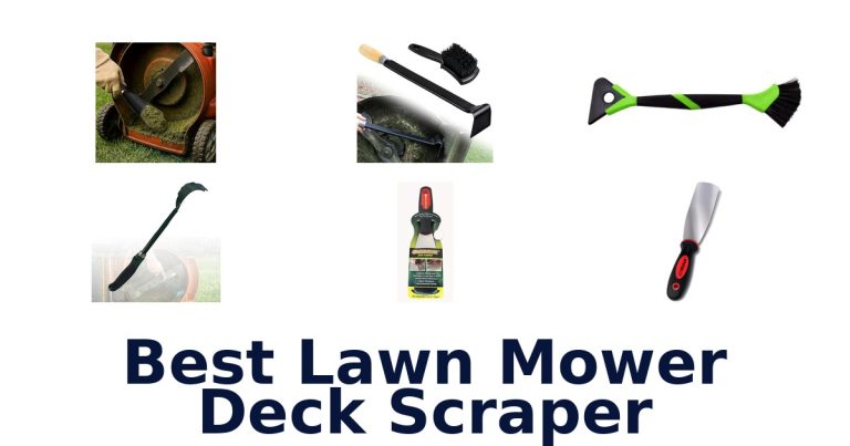 best lawn mower deck scraper