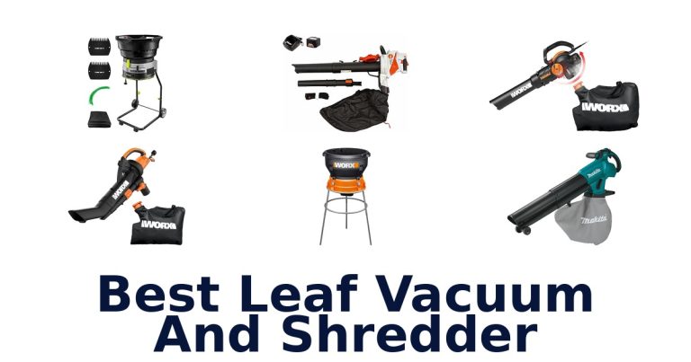 best leaf vacuum and shredder