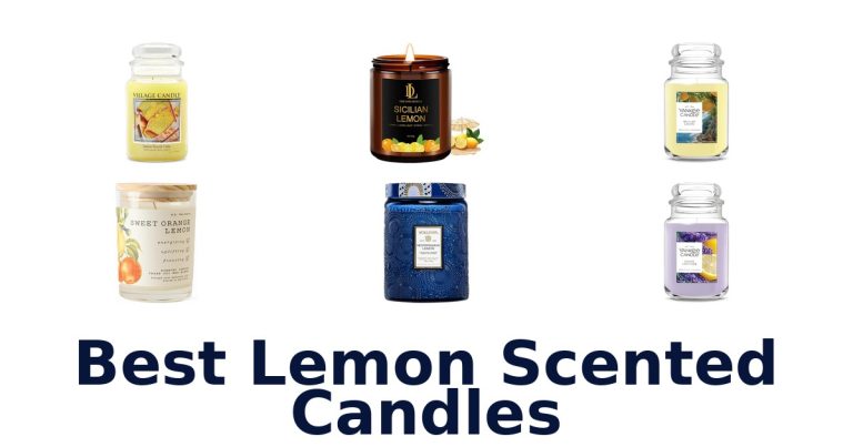 best lemon scented candles
