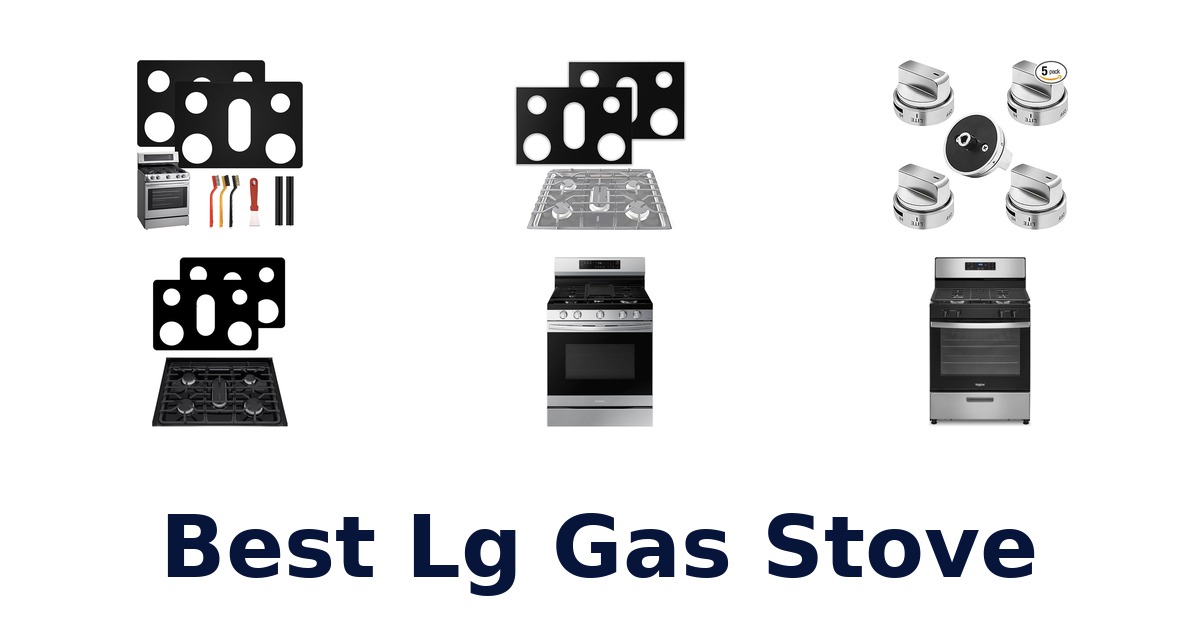 best lg gas stove