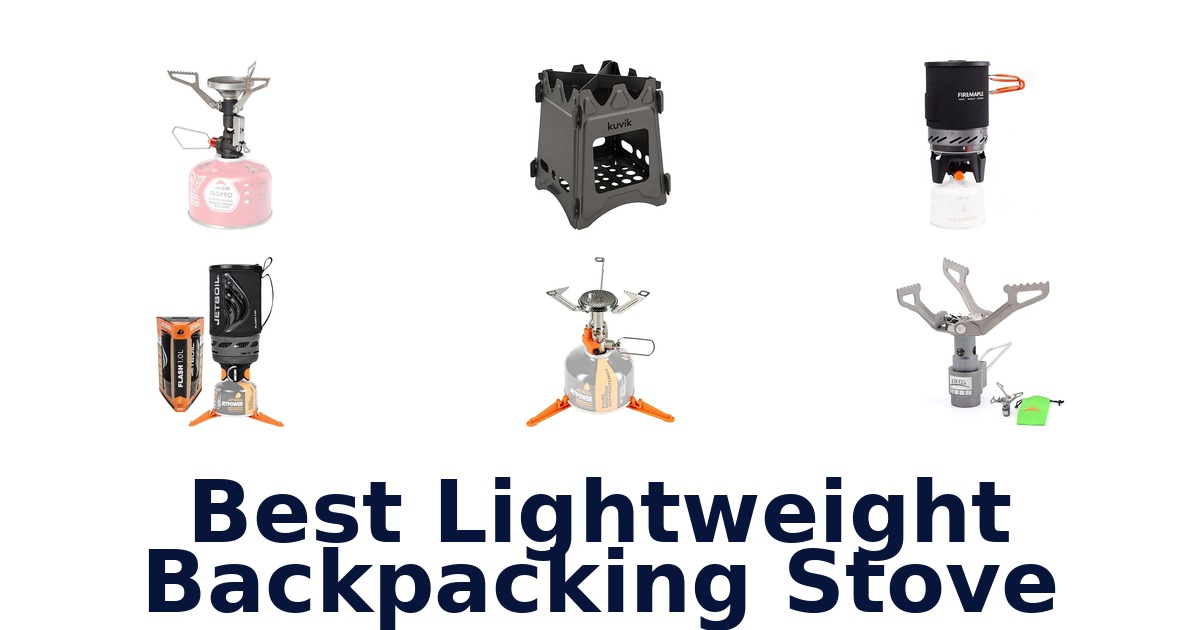 best lightweight backpacking stove