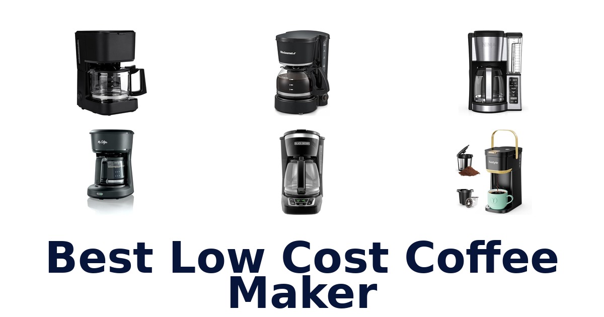 best low cost coffee maker