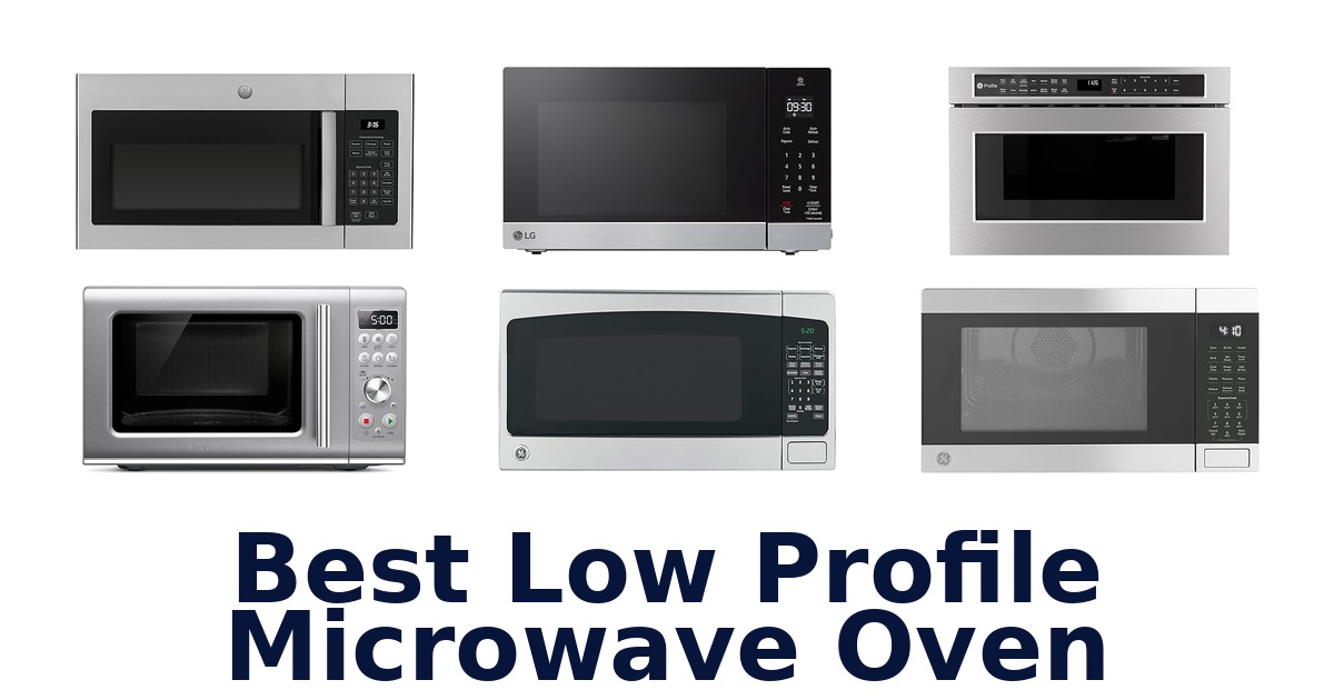 best low profile microwave oven