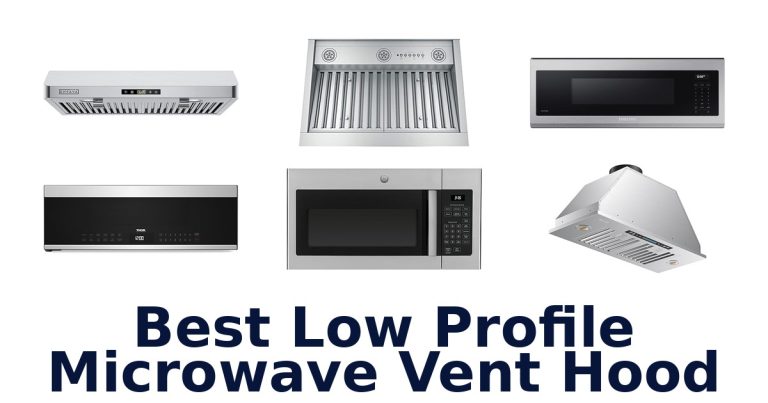 best low profile microwave vent hood