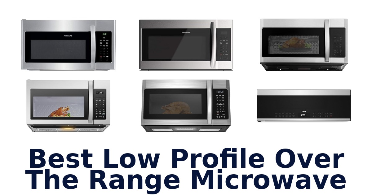 best low profile over the range microwave