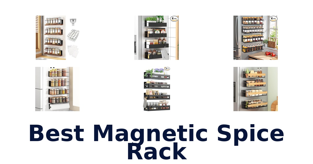 best magnetic spice rack