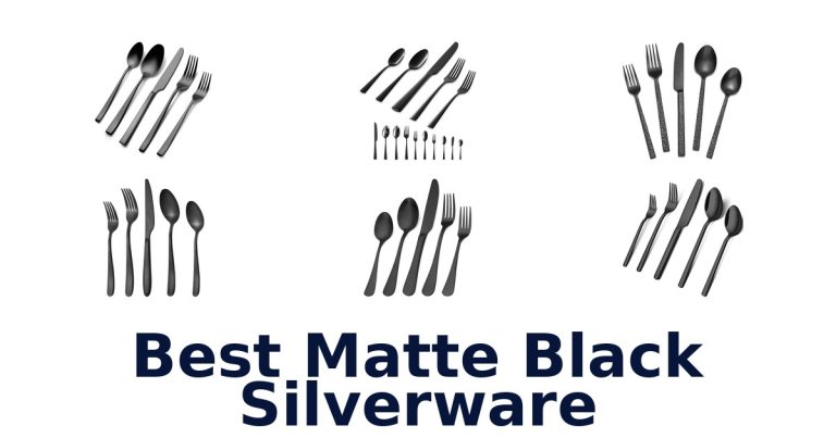 best matte black silverware