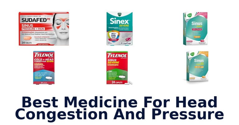 best medicine for head congestion and pressure